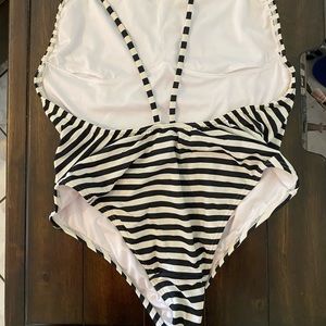 Striped one piece